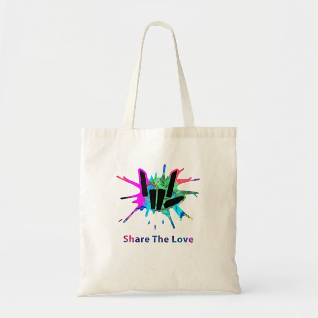 Bolsa Tote Mal De Amor Para Crianças E Jovens (Frente)
