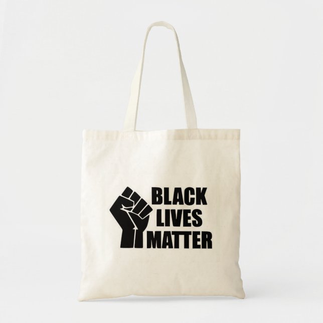 Bolsa Tote Mala das Vidas Negras é importante (Frente)
