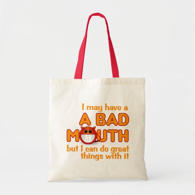 Bolsa Tote Mala de Boca Mau (Frente)