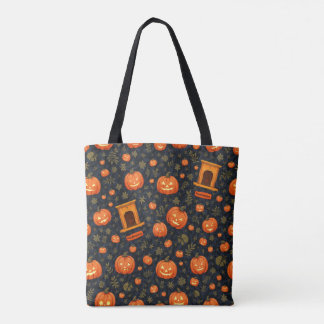 Bolsa Tote mala de halloween