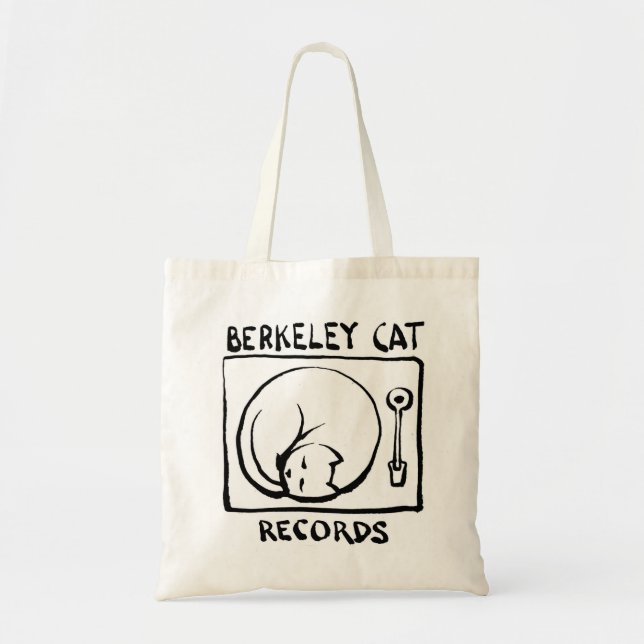 Bolsa Tote Mala de logotipo de Cat Berkeley (Frente)