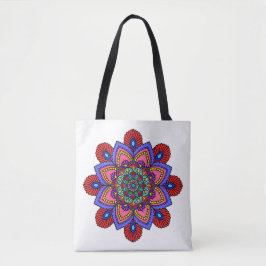 Bolsa Tote Mala de mandala para compras e uso diário