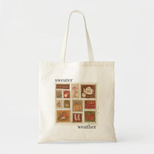 Bolsa Tote mala de totas do tempo do suéter