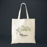 Bolsa Tote Mala de tote de dama de honra mínima personalizada<br><div class="desc">Mala de tote de dama de honra mínima personalizada</div>