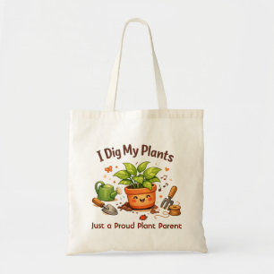Bolsa Tote Mala de Tote Personalizada 'Eu Adoro Minhas Planta