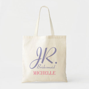 Bolsa Tote Mala de tote rosa lacada Jr., dama de honra