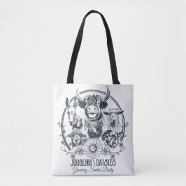 Bolsa Tote Malabarismo com a Fazenda da família Daisies - Sac