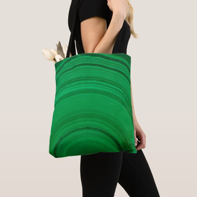 Bolsa Tote Malaquita Verde Close-Up (Close Up)