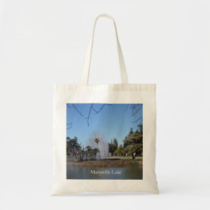 Bolsa Tote Malas de mão com foto do lago de Marysville.