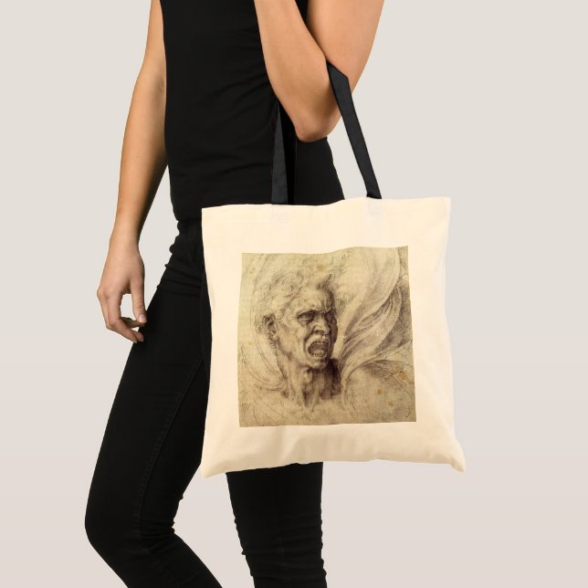Bolsa Tote Maldita Alma por Michelangelo (Frente (produto))