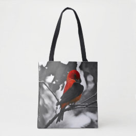Bolsa Tote Male Scarlet Tanager