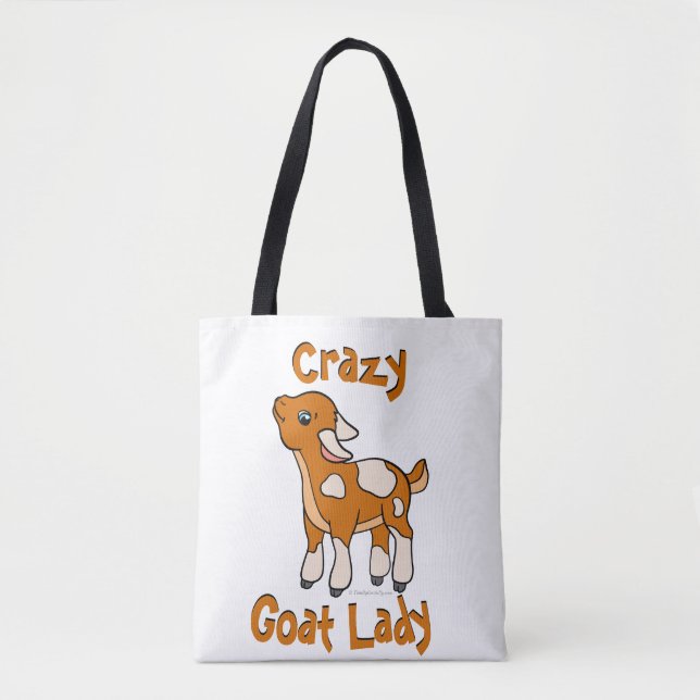Bolsa Tote MALHA DE CASA LOUCA | por TotallyGoatally™ (Frente)