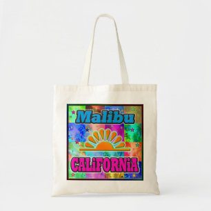 Bolsa Tote Malibu Sun & Palms Bag