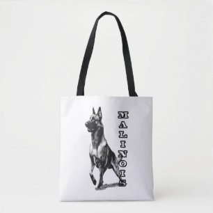 Bolsa Tote Malinois belgas são os melhores