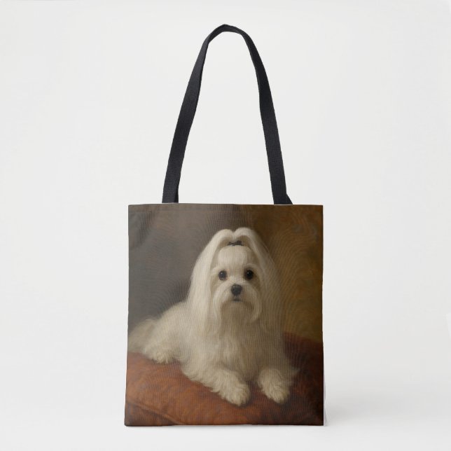 Bolsa Tote Maltês (Frente)