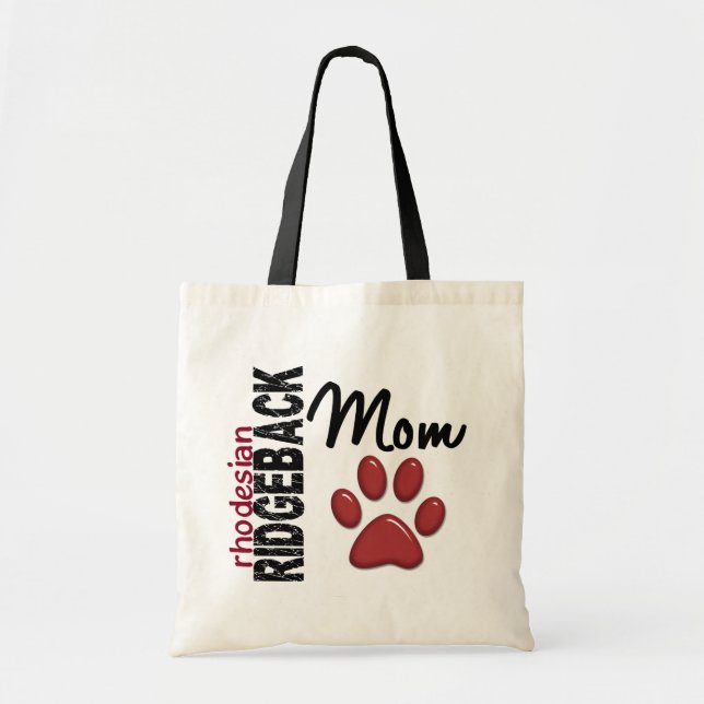 Bolsa Tote Mamã 2 de Rhodesian Ridgeback (Frente)