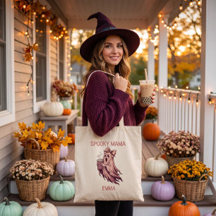 Bolsa Tote Mama Assustadora Personalizada Coquette Café Fanta