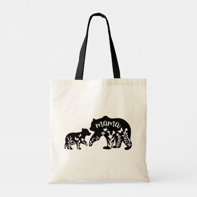 Bolsa Tote Mama Bear Tote Bag (Verso)