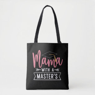 Bolsa Tote Mama de Mestrado MBA Graduação de Mestrado