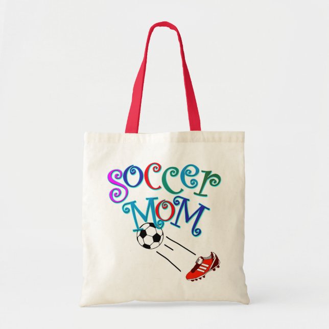 Bolsa Tote Mamã do futebol (Frente)