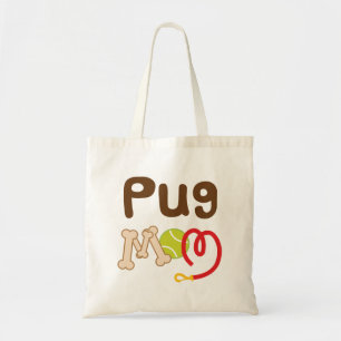 Bolsa Tote Mamã do Pug (raça do cão)