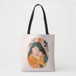 Bolsa Tote Mama Love Cozy Boho for Mom