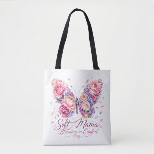 Bolsa Tote Mama Macia Borboleta em Flor