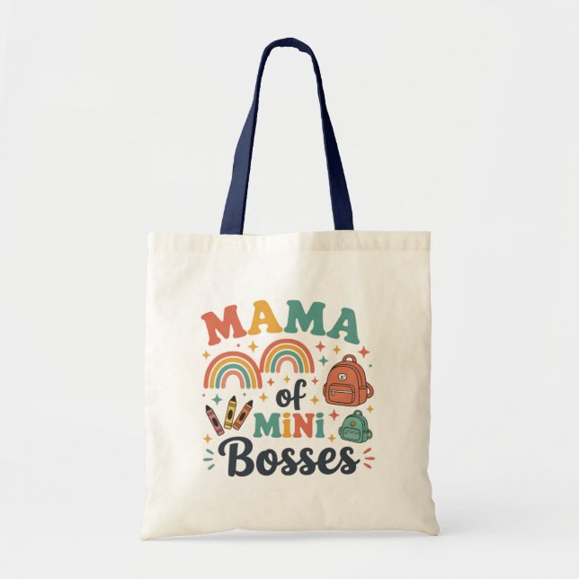 Bolsa Tote Mama of mini bosses (Frente)