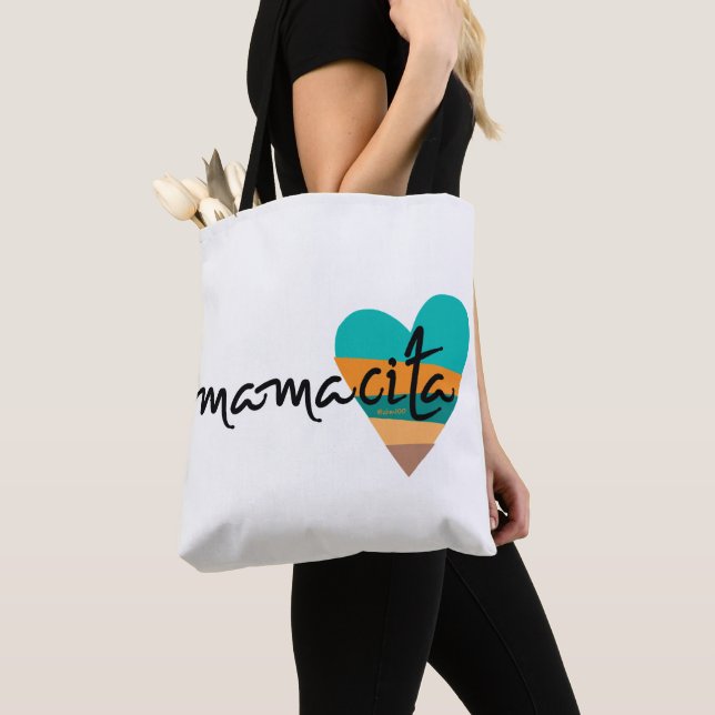 Bolsa Tote Mamacita - Coração anos 80 (Close Up)