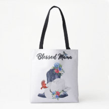 Mamãe Abençoada com Botas/Chapéu de Cowboy & Flore