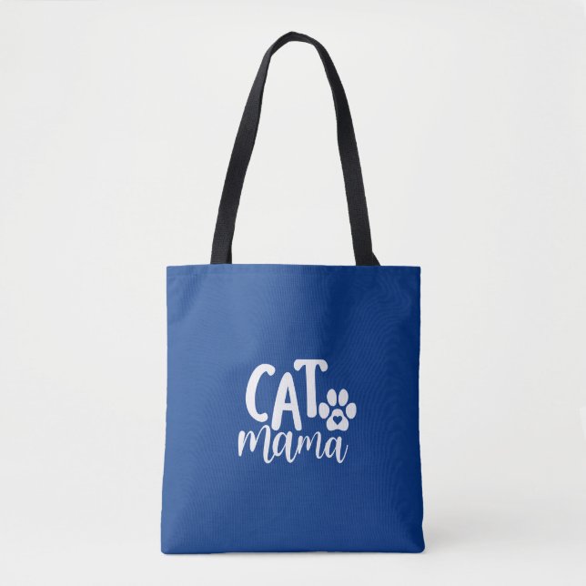 Bolsa Tote mamãe de gatos | design de gatos (Frente)