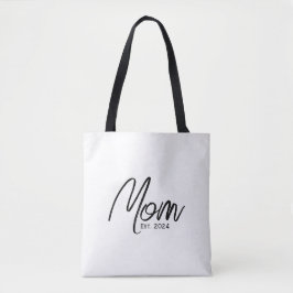 Bolsa Tote Mamãe Estabeleceu Novo Presente Mãe