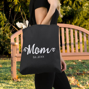 Bolsa Tote Mamãe Estabeleceu Novo Presente Mãe