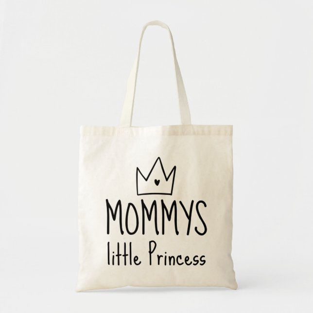 Bolsa Tote Mamãe Little Princess (Frente)