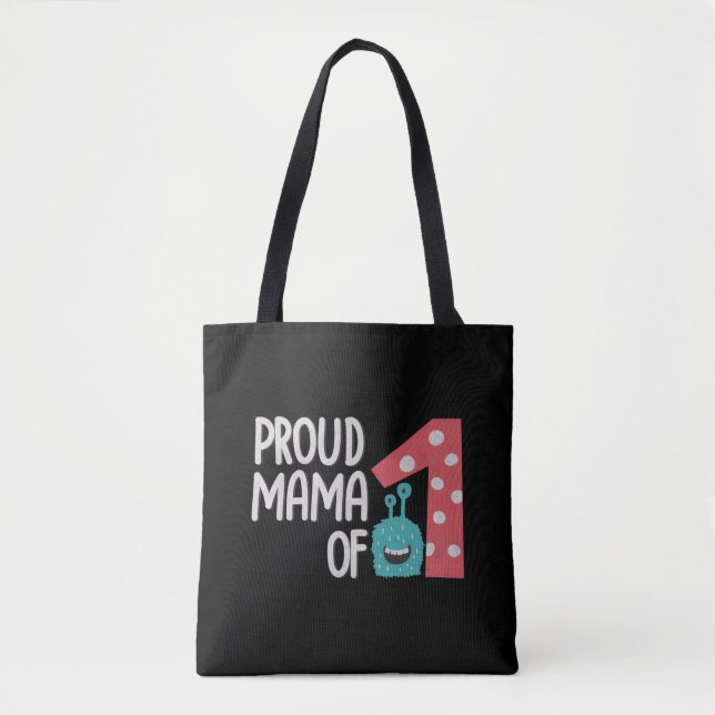 Bolsa Tote Mamãe Orgulhosa de Uma Mini Saco (Frente)