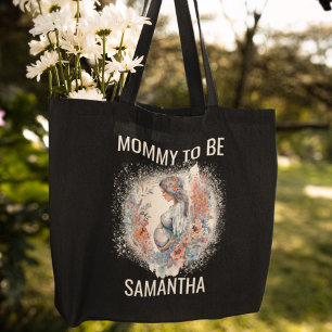 Bolsa Tote Mamãe para ser florido dia das mães