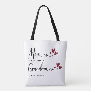 Bolsa Tote Mamãe Vovó EST. Presente Para Mãe Personalizada