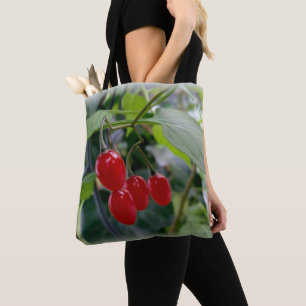 Bolsa Tote Manchas vermelhas do outono