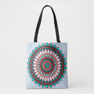 Bolsa Tote Mandala Americana Nativa