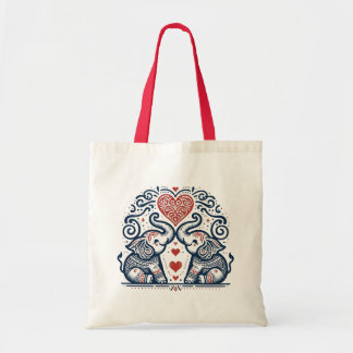 Bolsa Tote Mandala Amo Elefantes