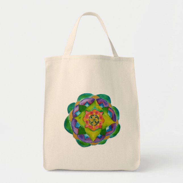 Bolsa Tote Mandala Art Painting Bag (Frente)