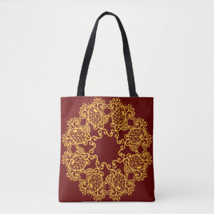 Bolsa Tote Mandala da Páscoa