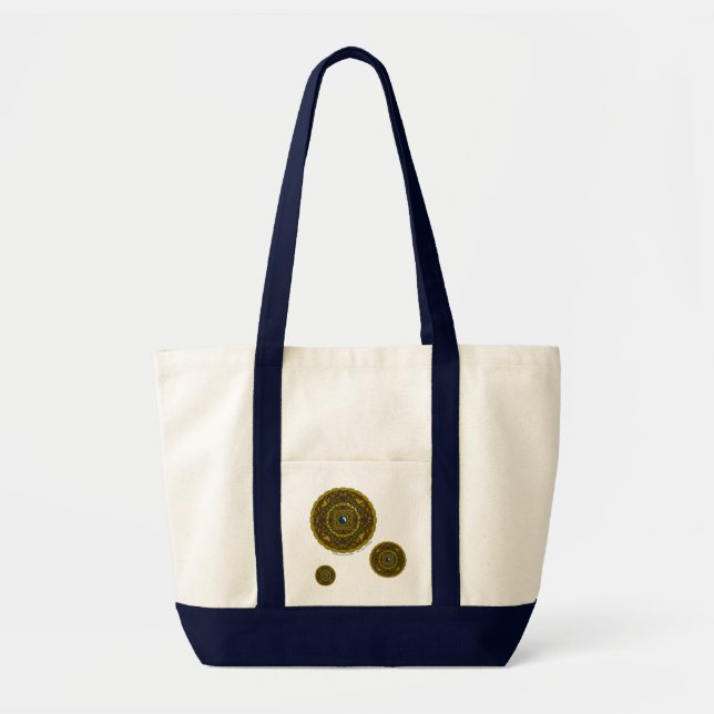 Bolsa Tote Mandala de Capricórnio (Frente)