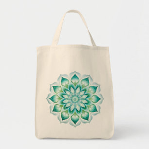 Bolsa Tote Mandala / Design de Flor
