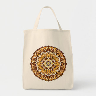 Bolsa Tote Mandala / Design de Flor