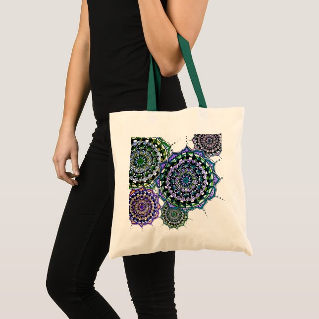 Bolsa Tote Mandala Design Tote Bag (Frente (produto))