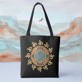 Bolsa Tote Mandala do Sol do Sudoeste