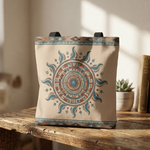 Bolsa Tote Mandala do Sol Sudoeste