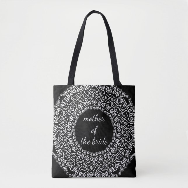 Bolsa Tote Mandala Lace Mãe da Noiva Nascê (Frente)