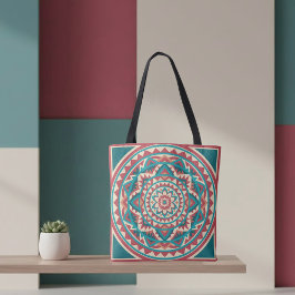 Bolsa Tote Mandalá Moderno do Sudoeste